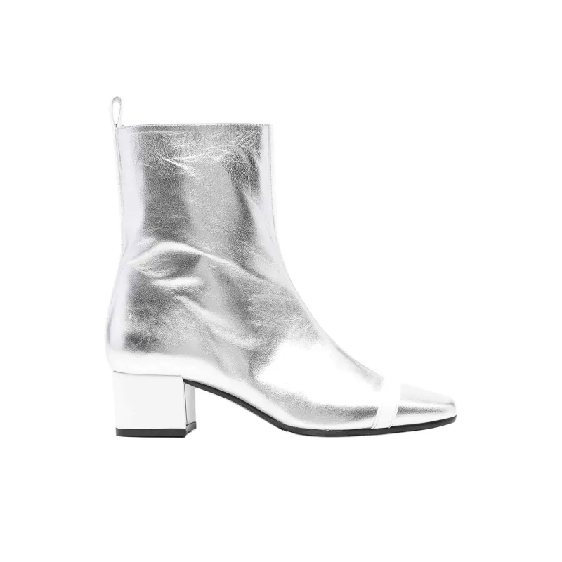 Carel Audrey 25 Ankle Boots Women's Silver-1