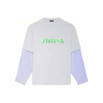 Balenciaga Slime Layered sleeves T shirt