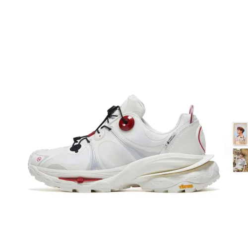 Palladium Wear-Resistant Slip-Resistant Low-Top Casual Shoes Men's White