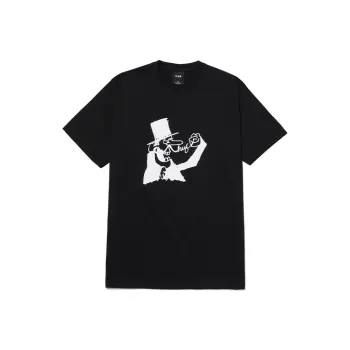 HUF T-Shirts Unisex Black