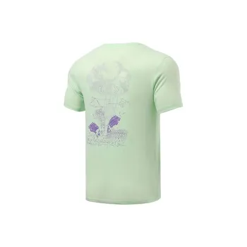 LINING Running Collection T Shirts Men Ethereal Fruit Green