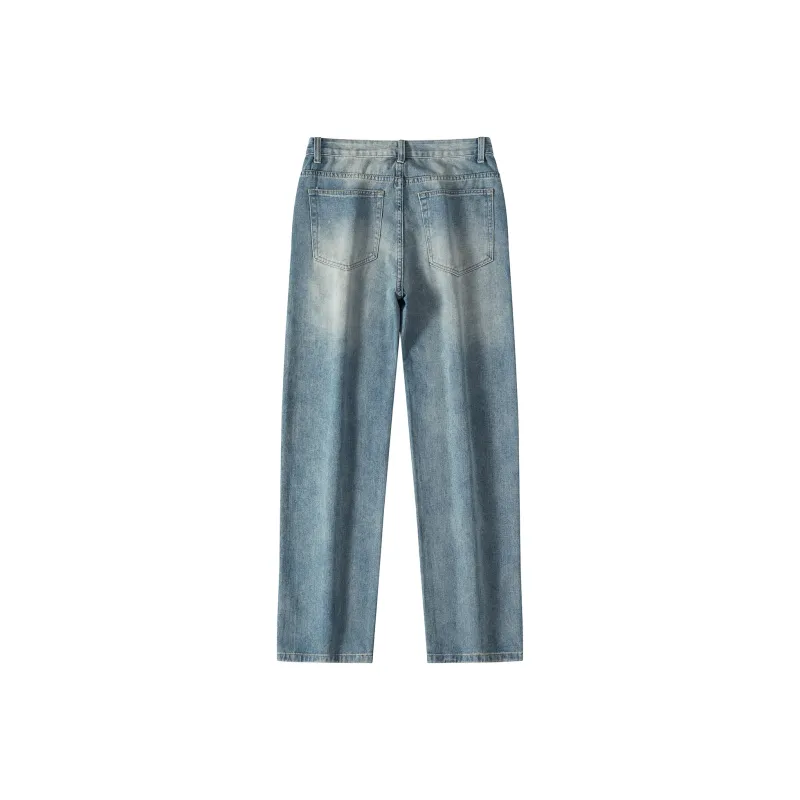 Yiwen Jeans Unisex Blue-1