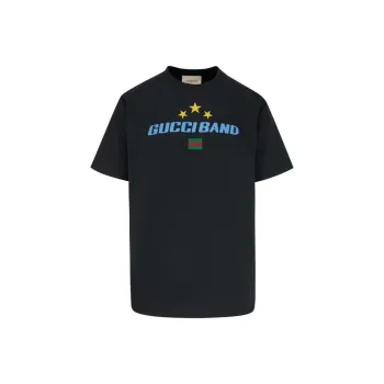 GUCCI Band Print Oversize T shirt