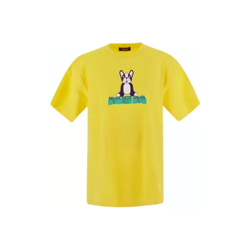 MCM T Shirts Men Yellow