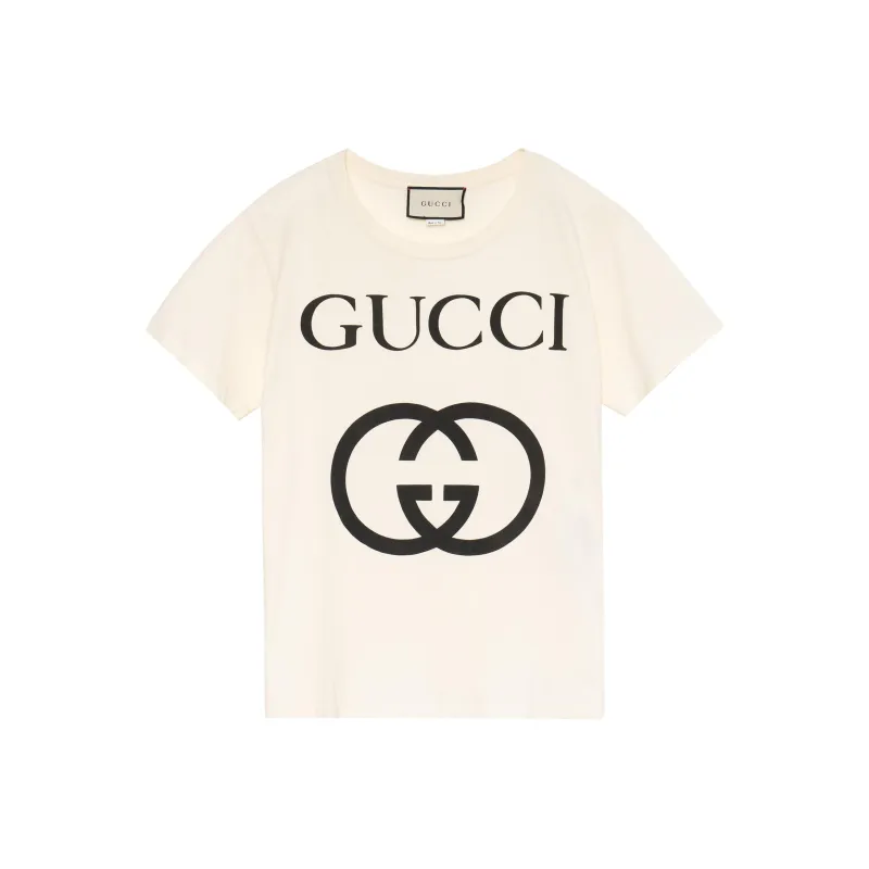 GUCCI Oversize With Interlocking G T shirt-0
