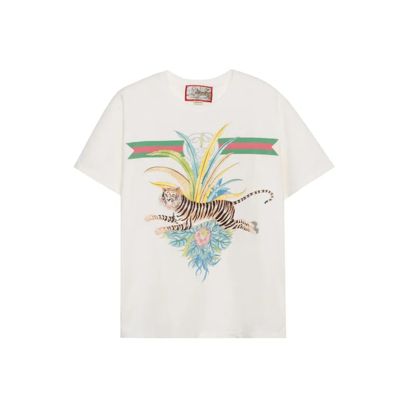 GUCCI Chinese New Year SS22 T Shirt Men's White-0