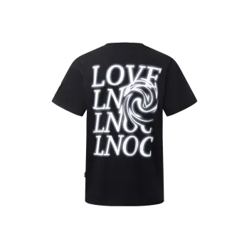 LiNing Short Sleeved T Shirts Unisex Black