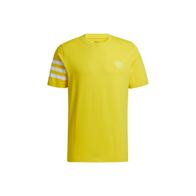 Adidas Neo T Shirt Men's Yellow-0