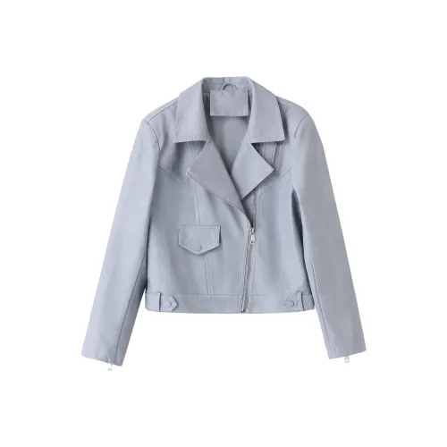 Yi Mengyuan Leather Jacket Women's