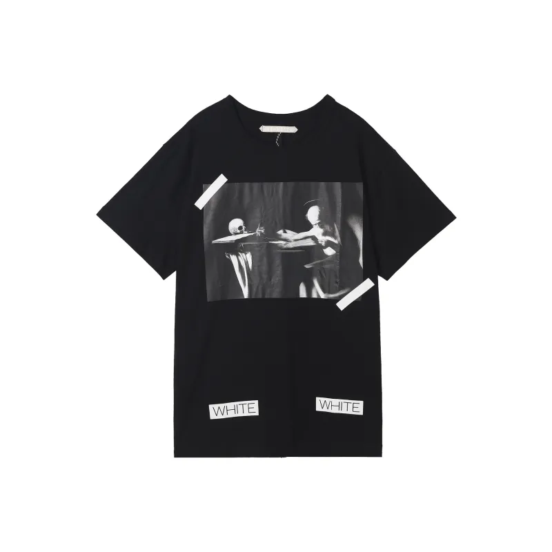 OFF WHITE T Shirts Men Black-0