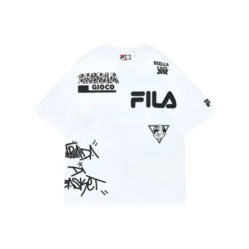 FILA FUSION T Shirt Men's Standard White