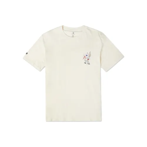 Converse x Bugs Bunny , T Shirt Men's Milk White