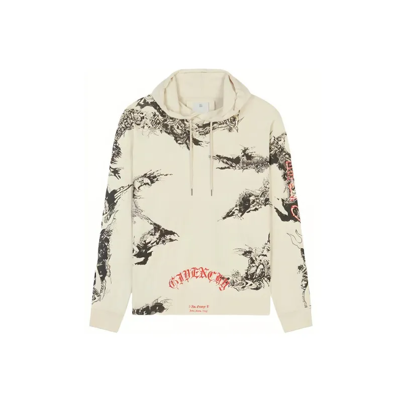 Givenchy Gothic Oversized Hoodie-0
