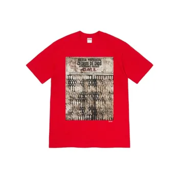Supreme Martin Wong Iglesia Pentecostal Tee