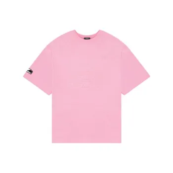 WE11DONE T Shirts Unisex Pink