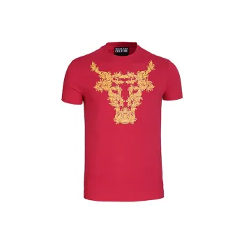 VERSACE JEANS COUTURE SS21 T Shirt Men's Red