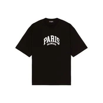 Balenciaga Mens Cities Paris Medium Fit T shirt