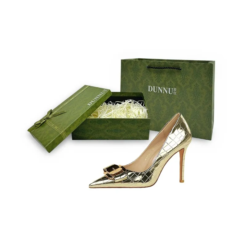 Dunnu Slim Heel High Heels 10CM Women's-23