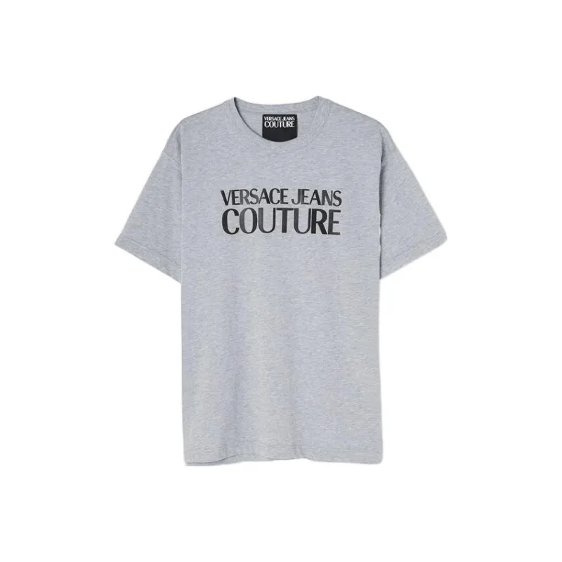 VERSACE JEANS COUTURE T Shirts Men Gray-0