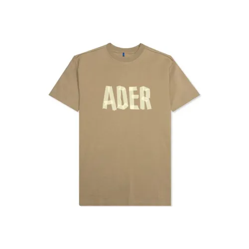 ADER ERROR T-Shirts Unisex Light Coffee