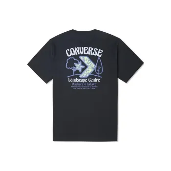 Converse Set in Sleeve T Shirt Men's Black