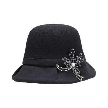 Cercoo Wool Bucket Hats Women's