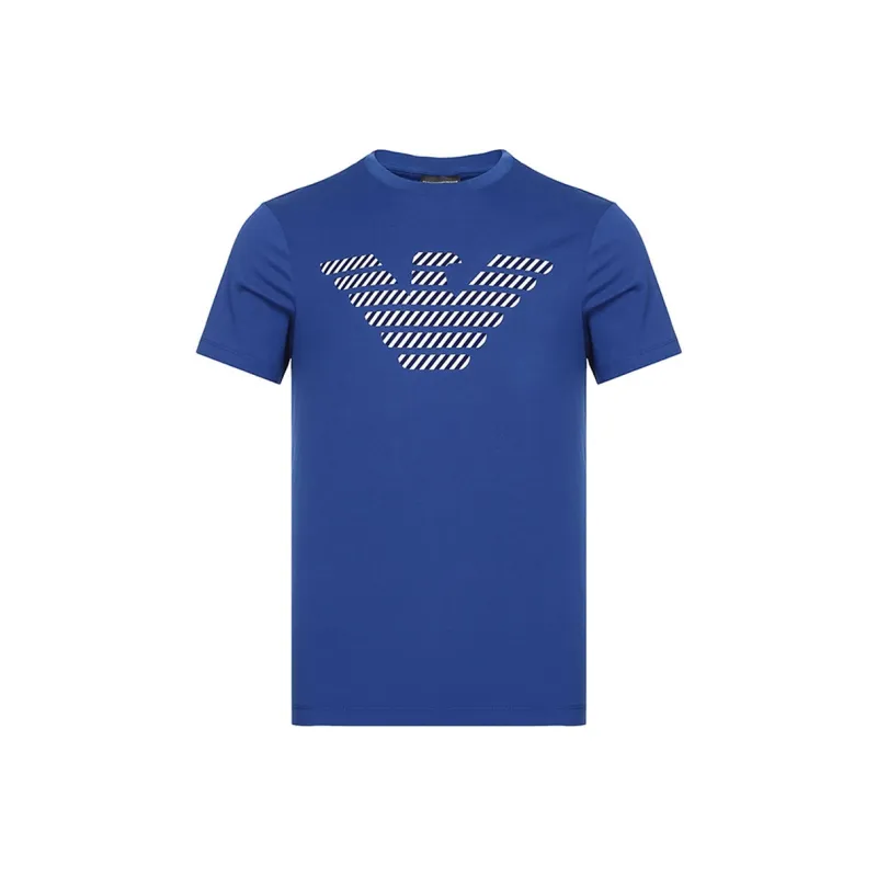 EMPORIO ARMANI T-Shirts Men Cerulean-0