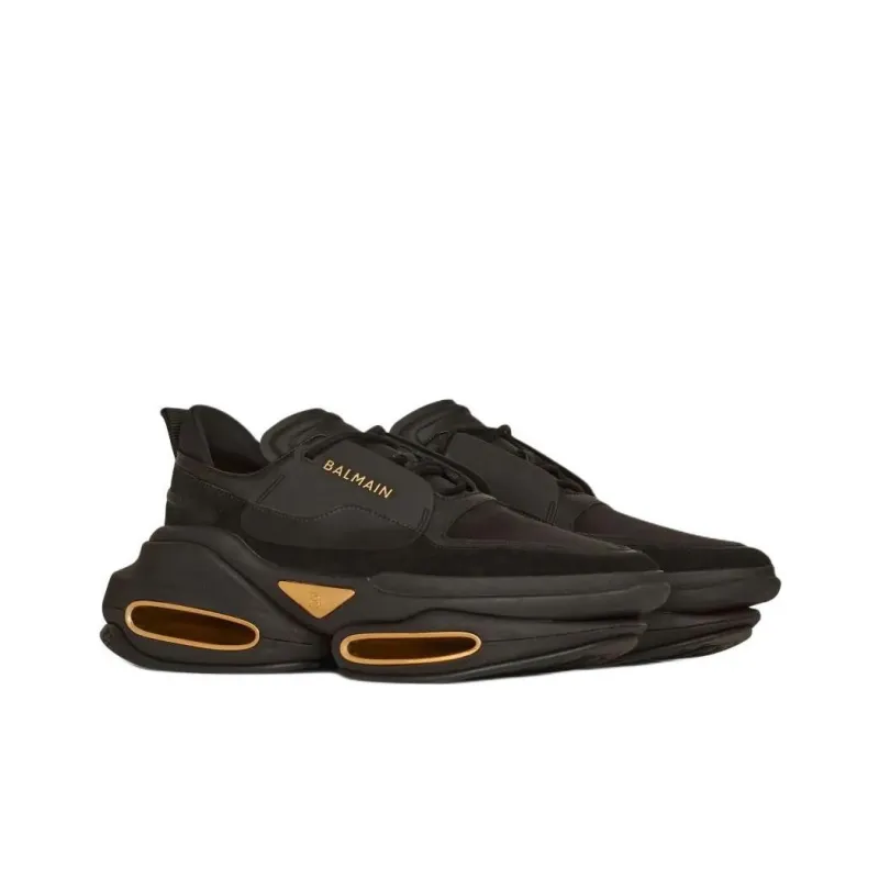 BALMAIN B Bold Low Top Sports Lifestyle Casual Shoes Men's Black-2