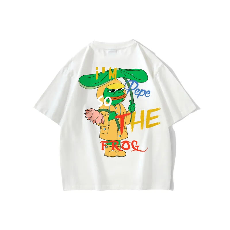 Pepe The Frog T Shirts Unisex-4