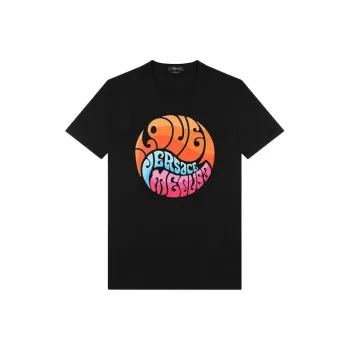 VERSACE T Shirts Men Black
