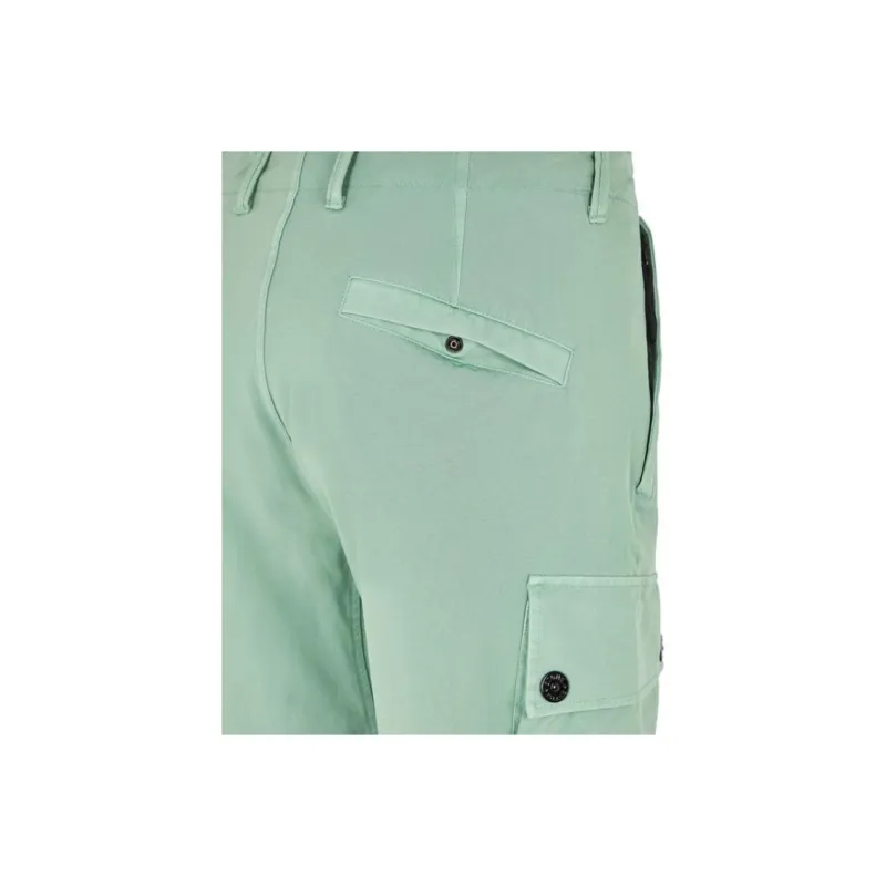 STONE ISLAND Cargo Pants Men Sage Green-2