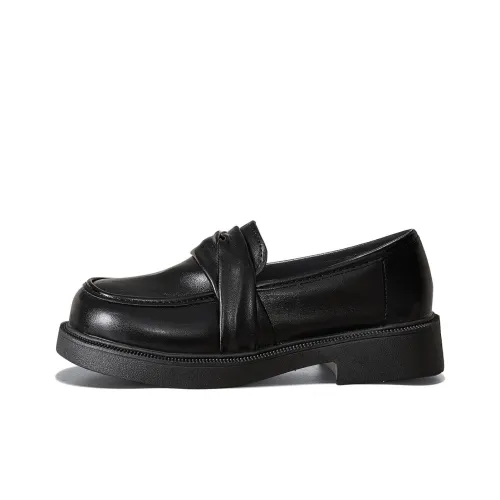Little Red Man Loafers Women's Black