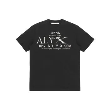 1017 ALYX 9SM Logo print Crew Neck T shirt
