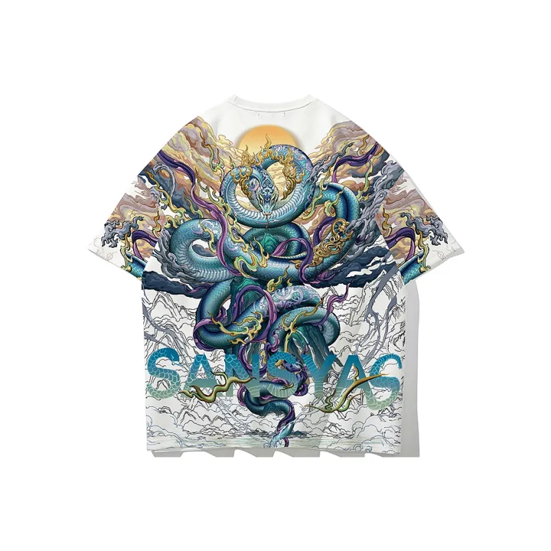 SANSYAS XINJINGCHENGMING T Shirt Unisex-5