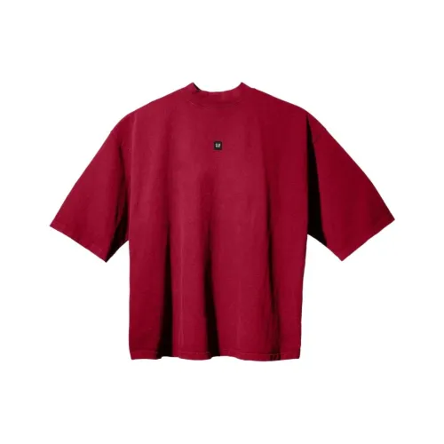 YEEZY Gap Engineered By Balenciaga Logo 3/4 Sleeve T shirt