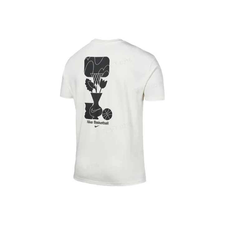 Nike T Shirts Men Ecru-0