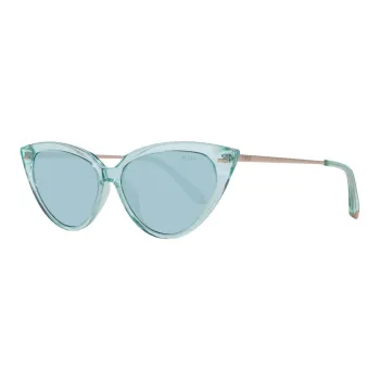 EMILIO PUCCI Metal Acetate Cat Eye Sunglasses Women's Blue
