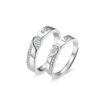 RboySe S999 Fine Silver Rings Unisex