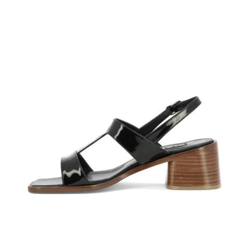 Carel BABYLONE One Strap Sandals Women's Black-0