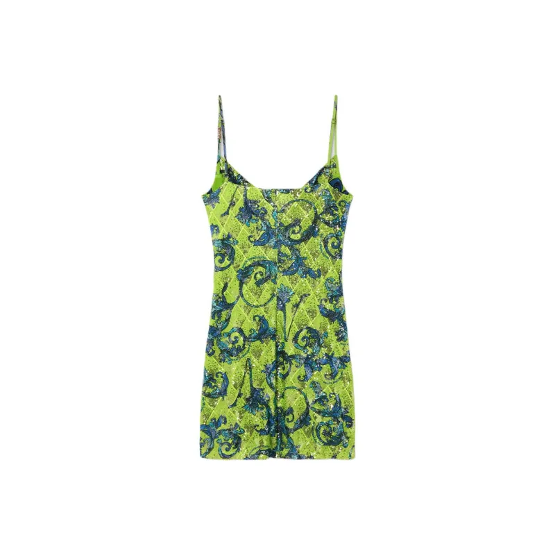 VERSACE JEANS COUTURE Sequinned Mini Dress-1
