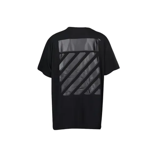 OFF WHITE Rubber Diagonals Oversized T Shirt