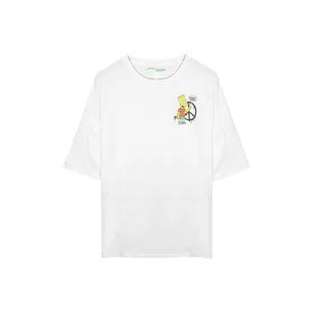 Off Bart Peace Oversized T Shirt