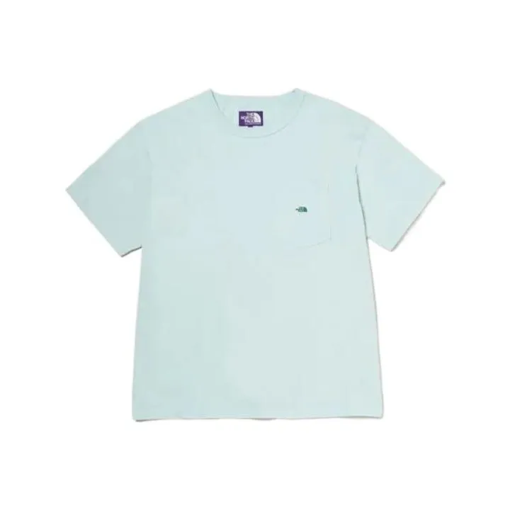 Monkey Time X THE NORTH FACE PURPLE LABEL Monkey Time Collection T-Shirts Unisex Light Lime Green-0