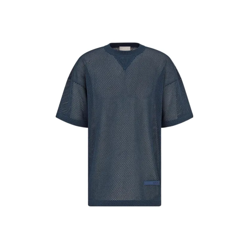 DIOR Quarterly New Products T-Shirts Men Navy Blue-0