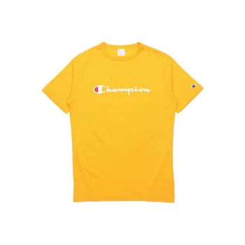 Champion Logo Print Crew Neck T shirt