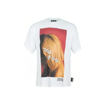 VERSACE JEANS COUTURE T Shirt Unisex White