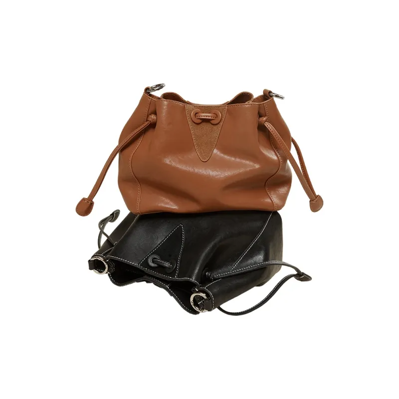 JONBAG Split Cow Leather Shoulder Bag Regular Women's Multicolor-4