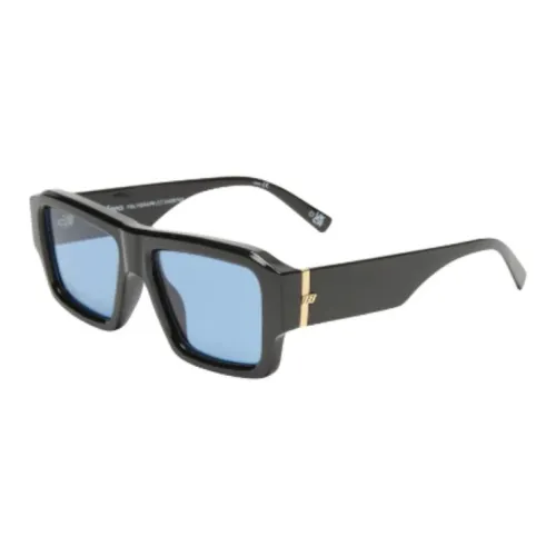Le Specs Square sunglasses ports Men's Black