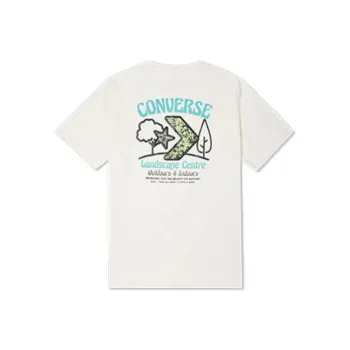 Converse Set in Sleeve T Shirt Men's White