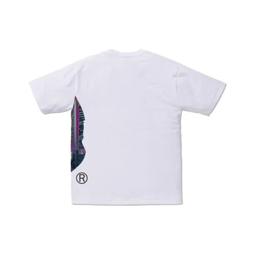 A BATHING APE T Shirt Unisex White